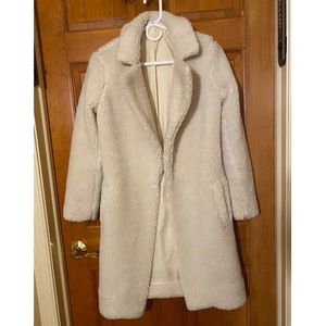 Cream Teddy Coat
